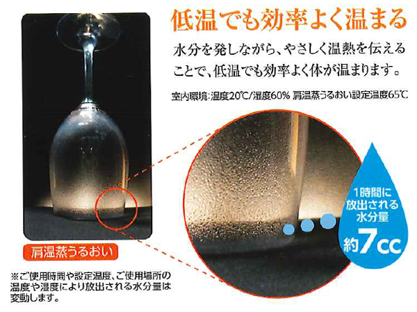 肩温蒸うるおい|フランス総合医療株式会社